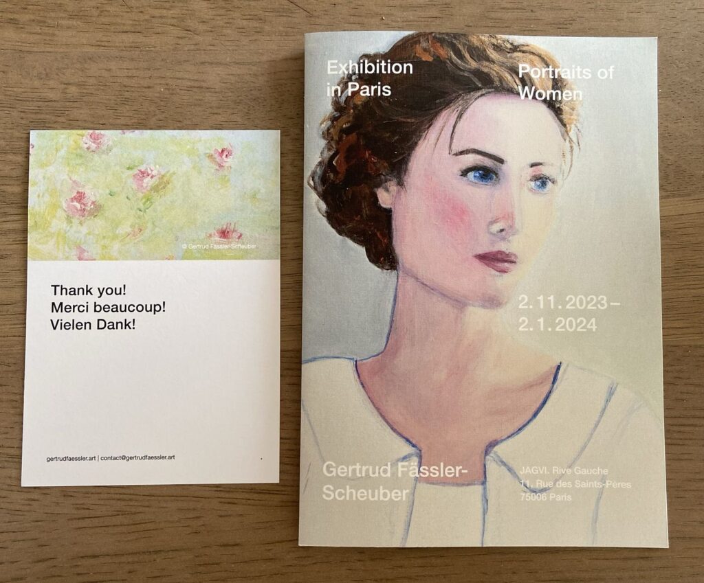 Booklet für die Ausstellung