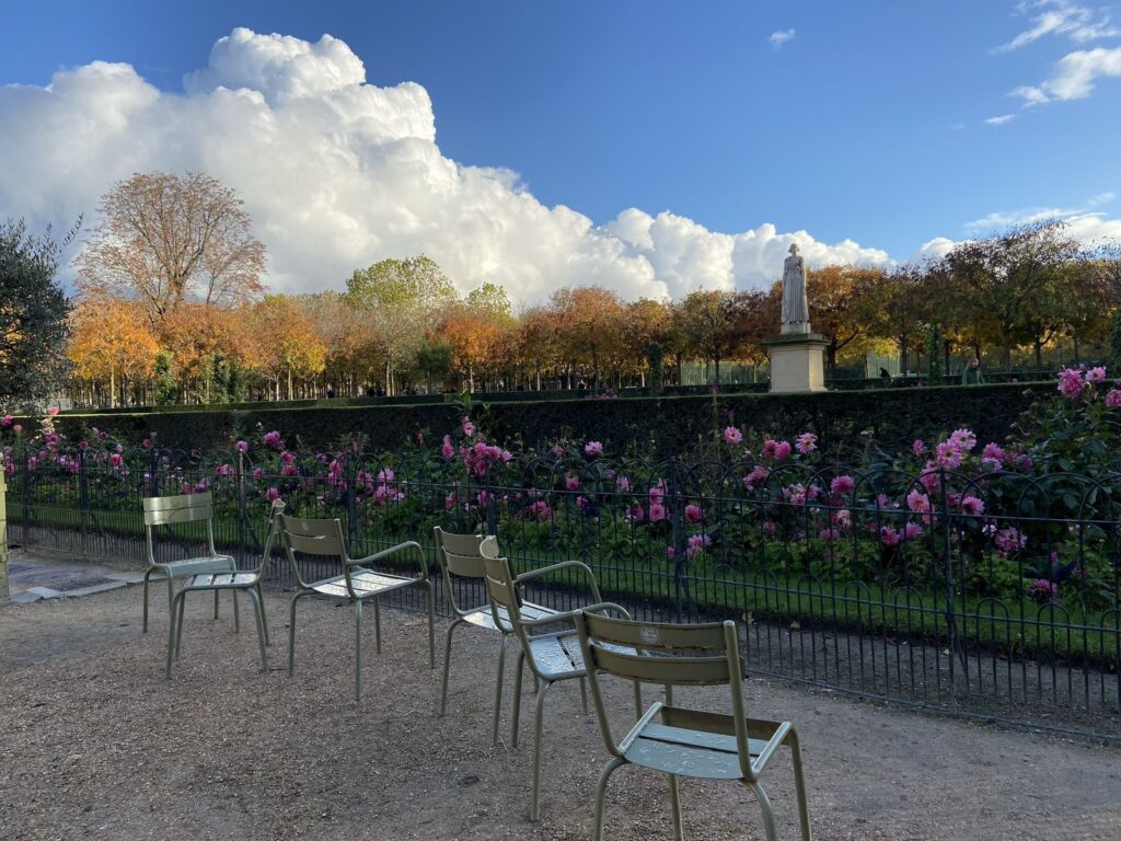 Beeindruckende Stimmung im Jardine du Luxembourg, 1. November 2023